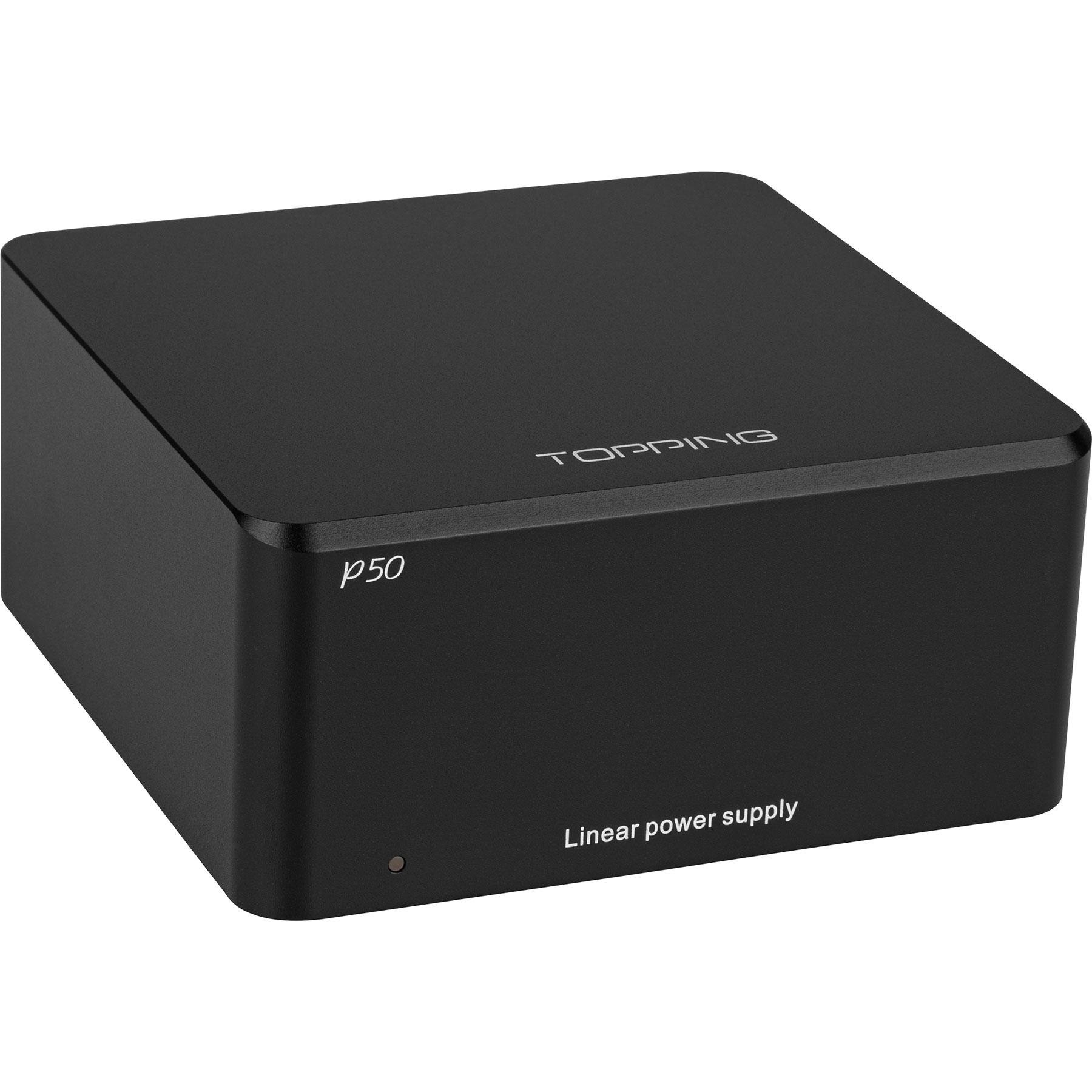 Topping P50 Linear Power Supply for Topping D50/D50s/DX3 Pro/A50 110V-240V Black